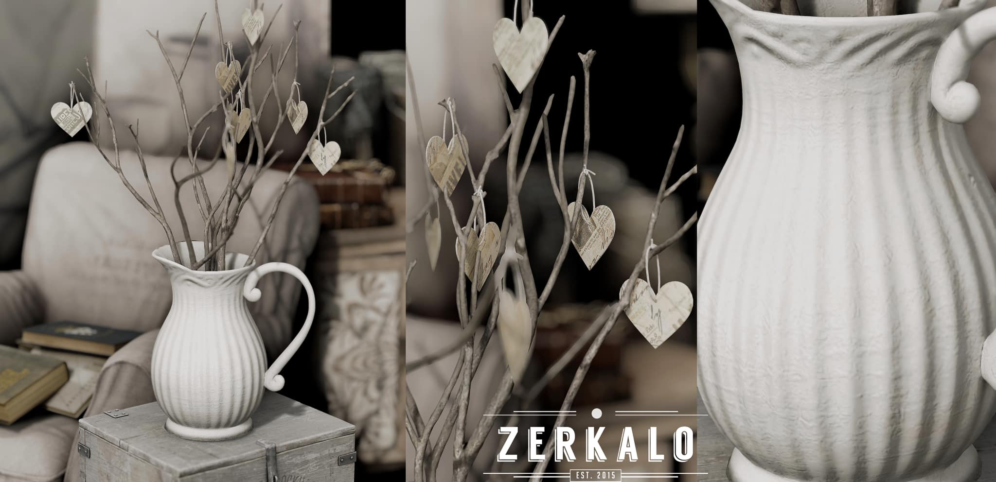 Zerkalo – Aurora Hearts Vase