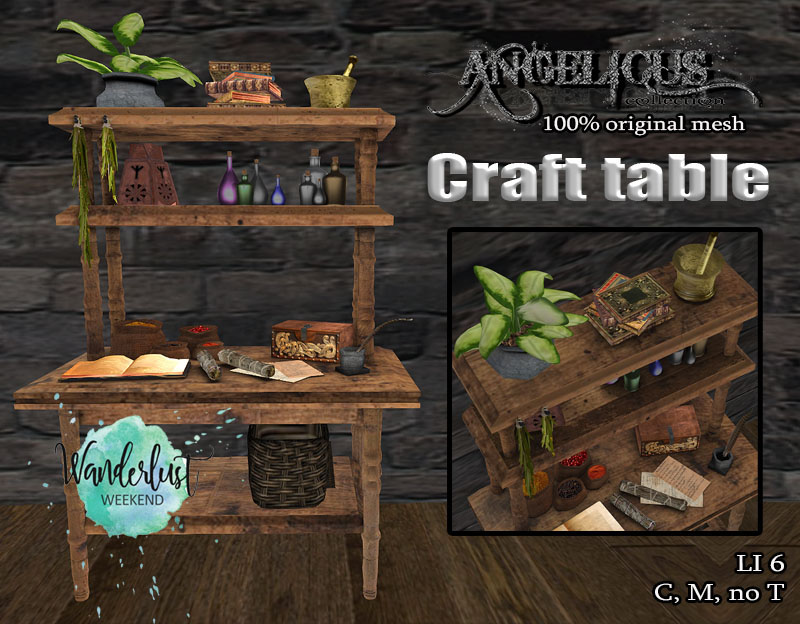Angelicus – Craft Table