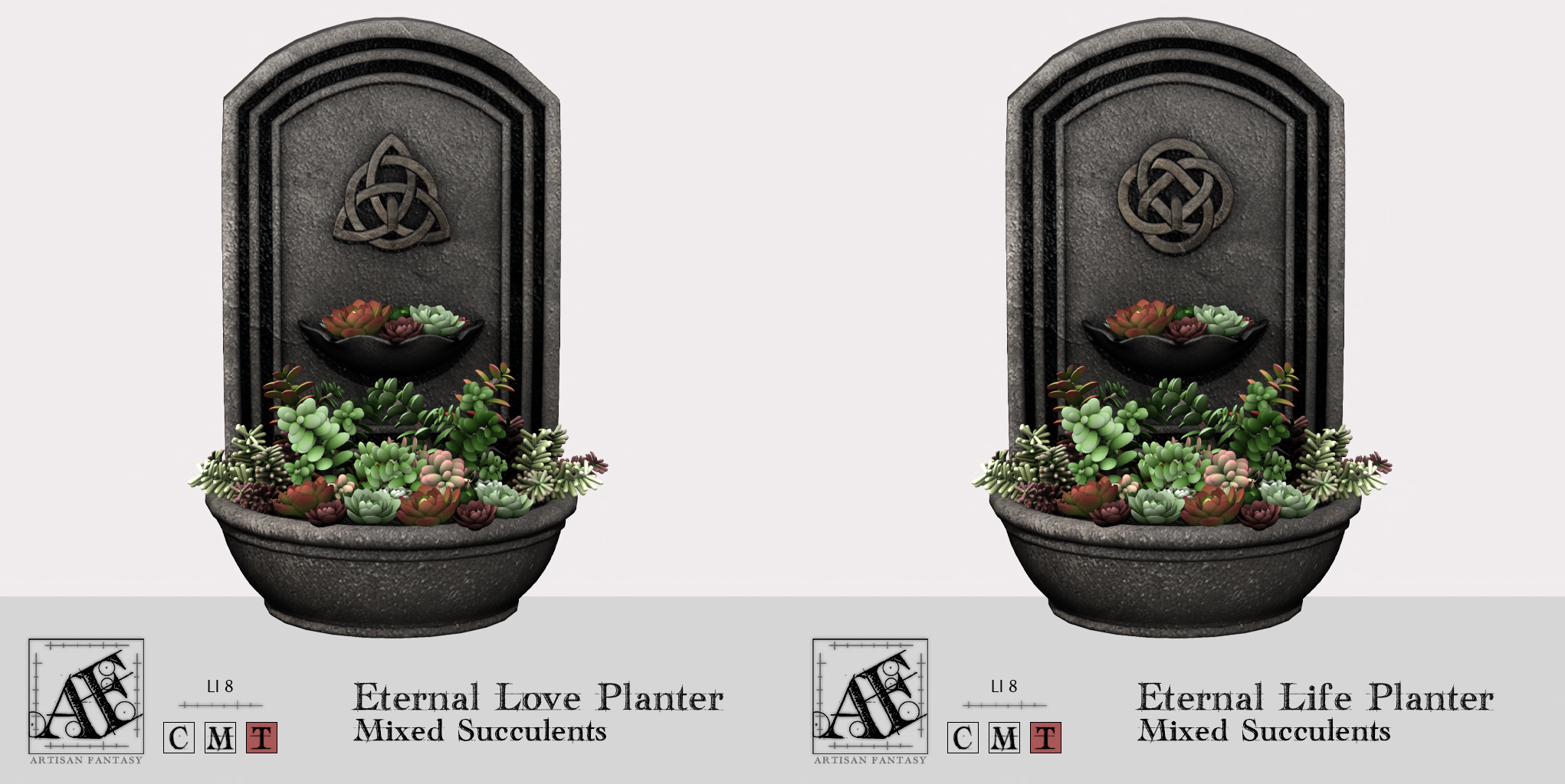 Artisan Fantasy – Eternal Love Planter