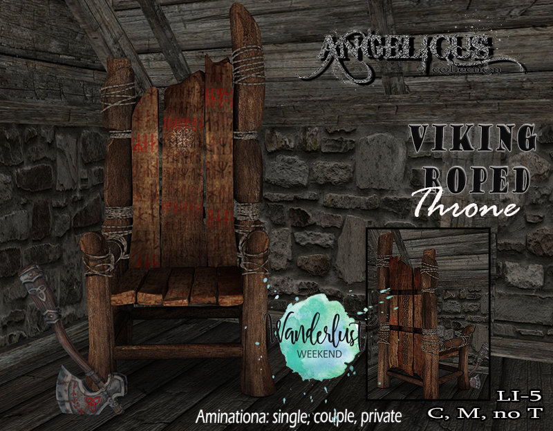 Angelicus – Viking Roped Throne