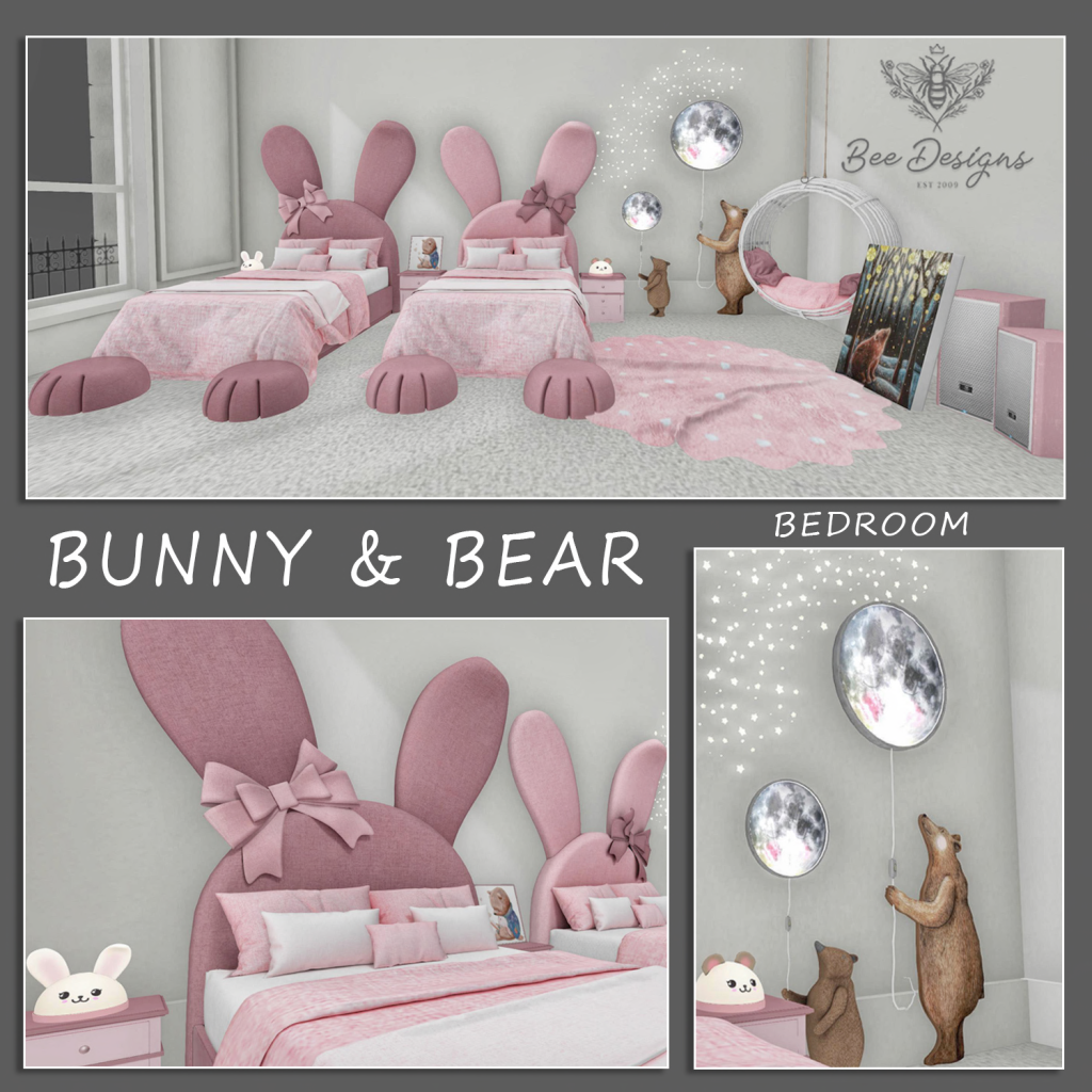 Bee Designs – Bunny and Bear Bedroom