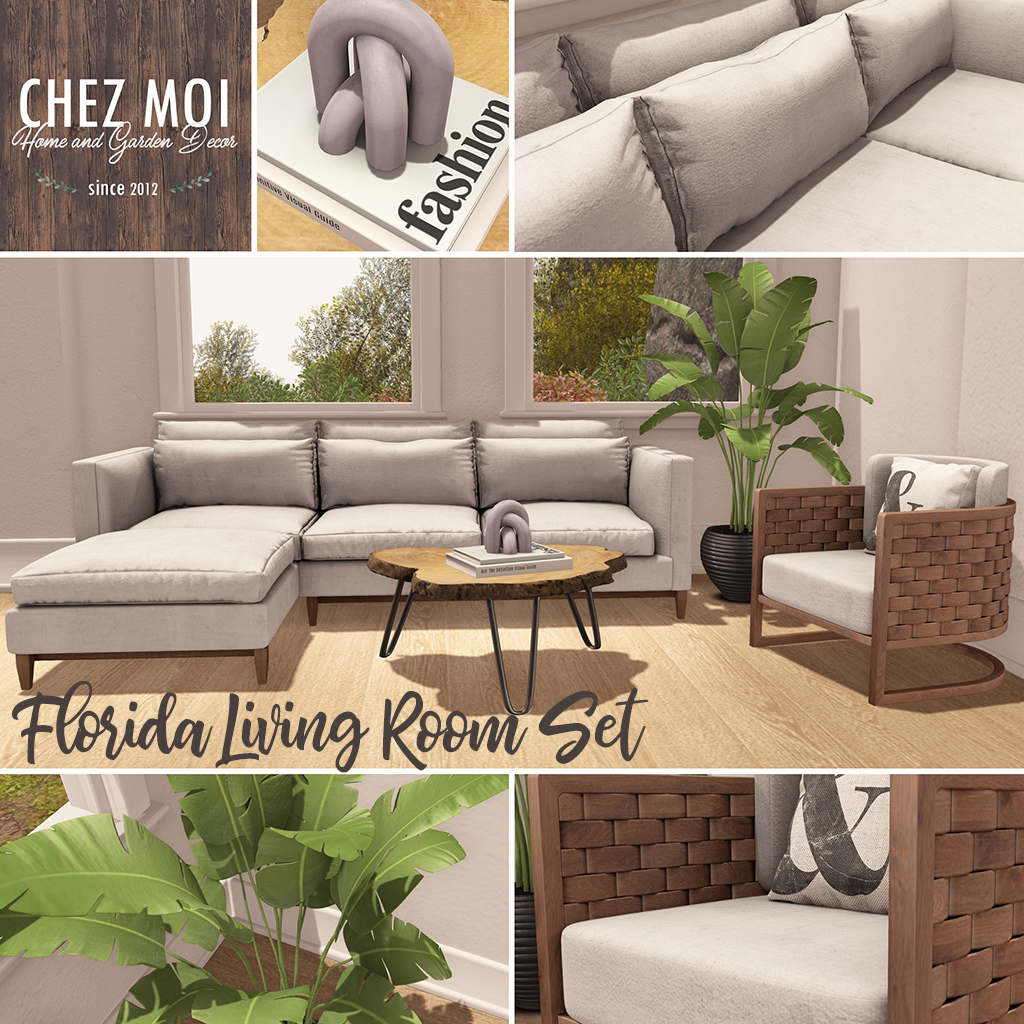Chez Moi – Florida Living Room Set