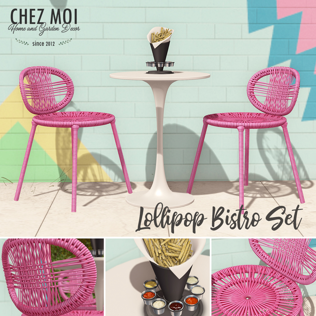 Chez Moi – Lollipop Bistro Set