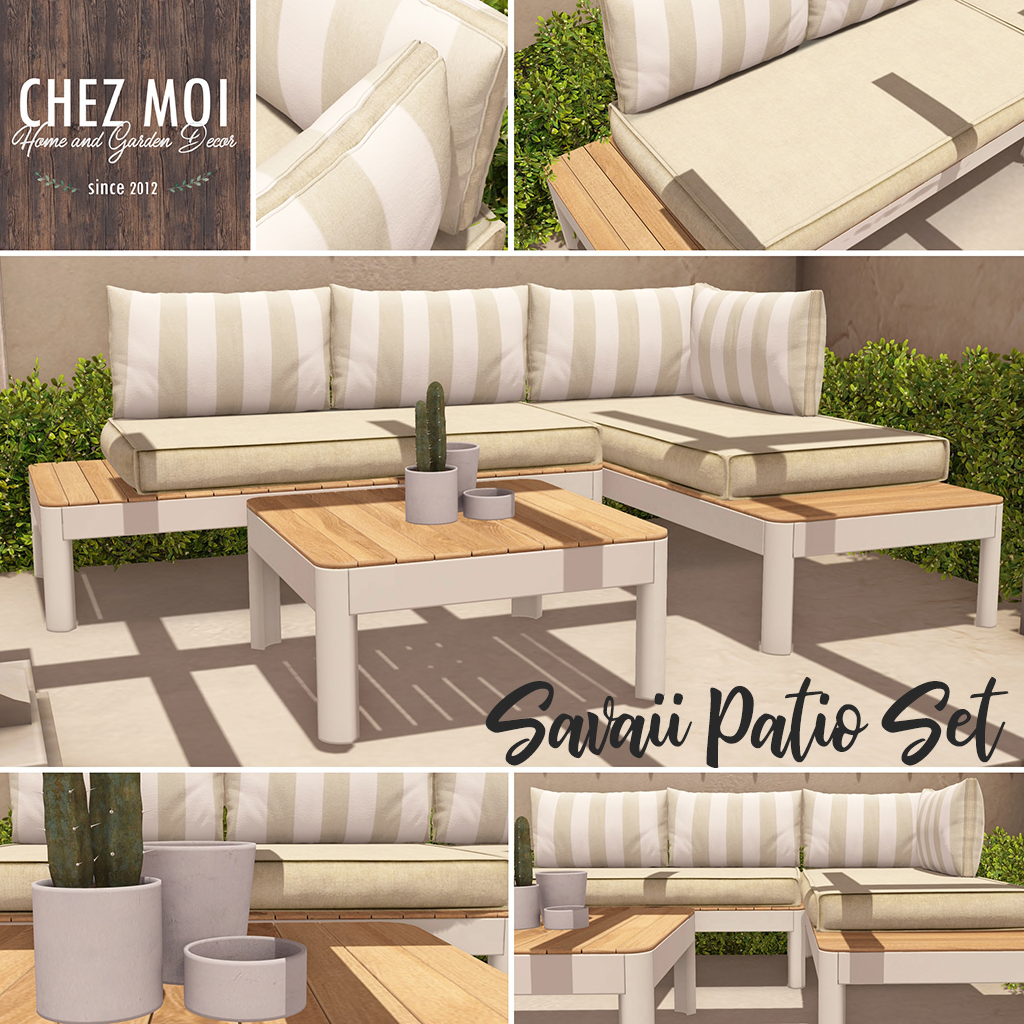 Chez Moi – Savaii Patio Set