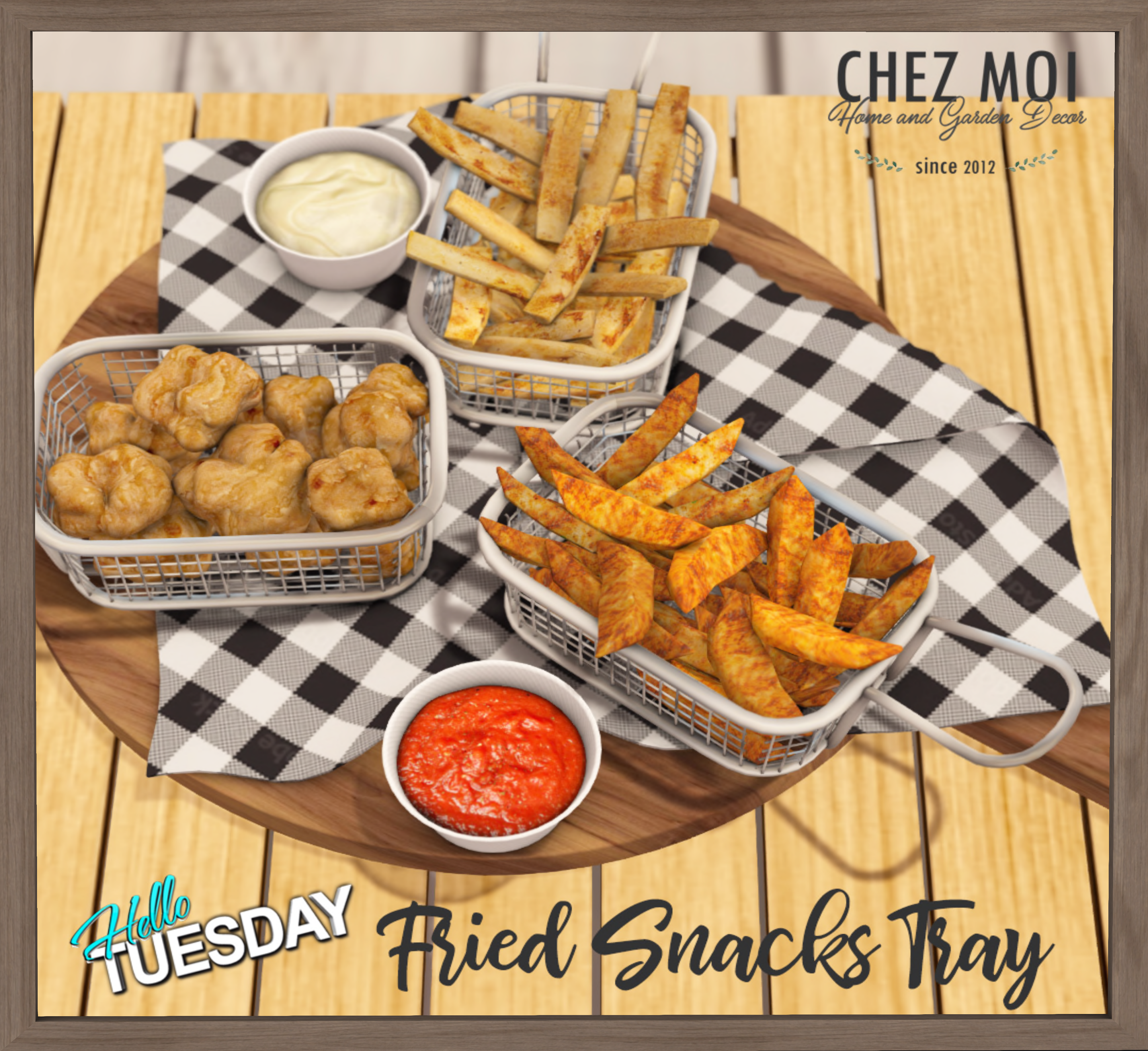 Chez Moi – Fried Snacks Tray