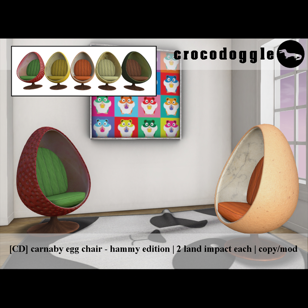 Crocodoggle – Carnaby Egg Chair