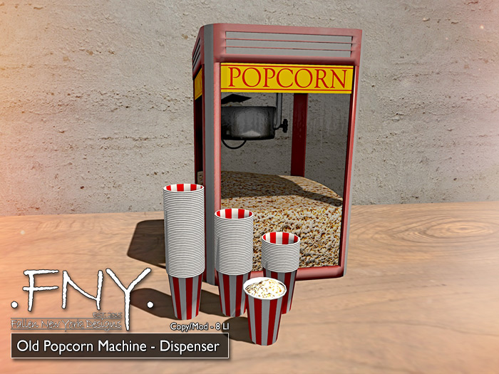 FNY Design – Old Popcorn Machine