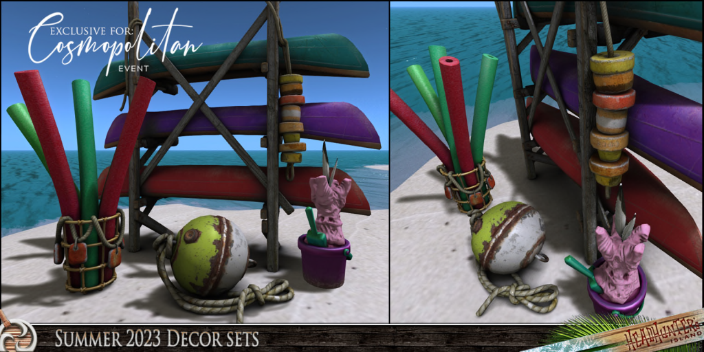 HeadHunter’s Island – Summer 2023 Decor Sets