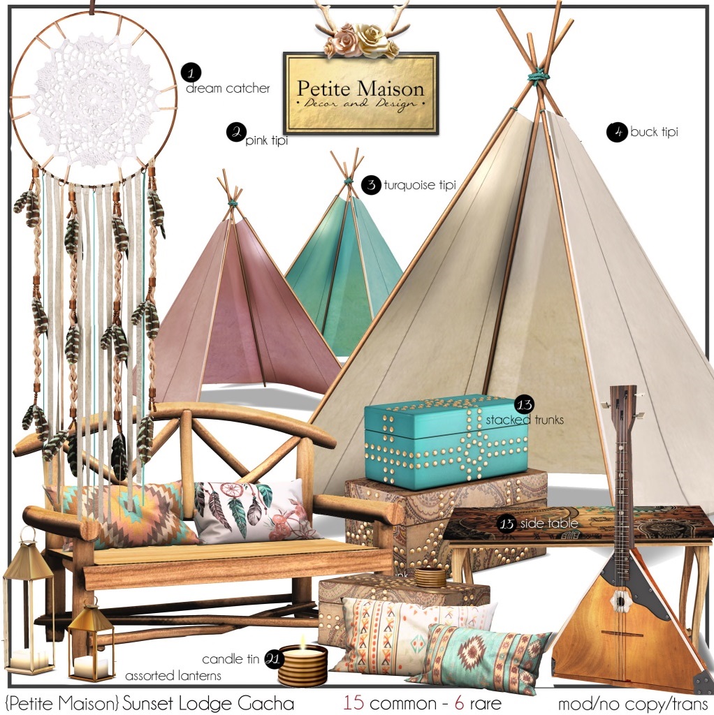 Petite Maison – Sunset Lodge Tipis and Decor