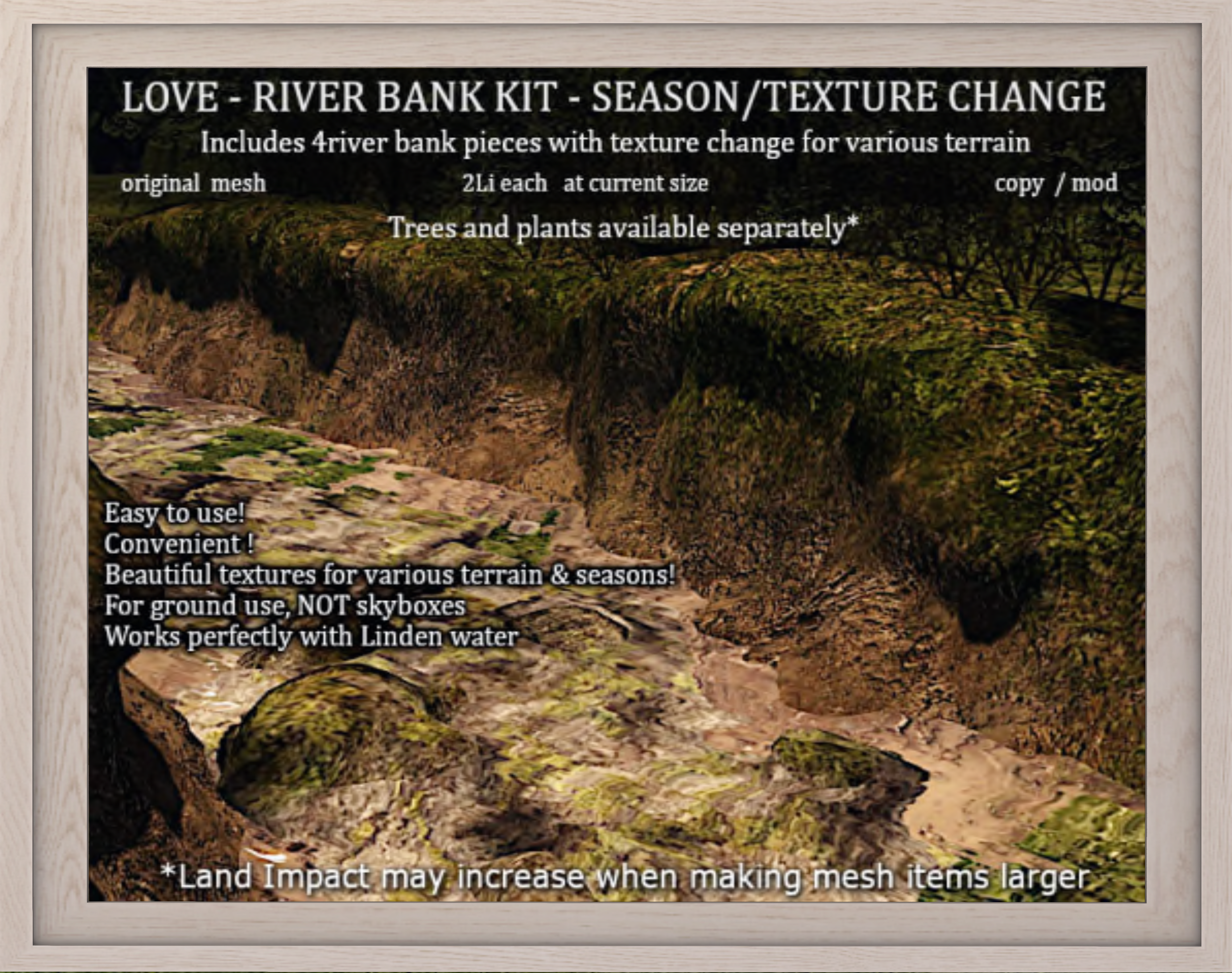 Love Superstore – River Bank Kit