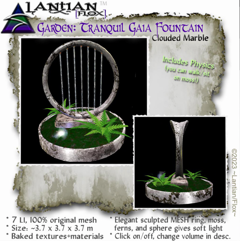 Lantian/Flox – Tranquil Gaia Fountain