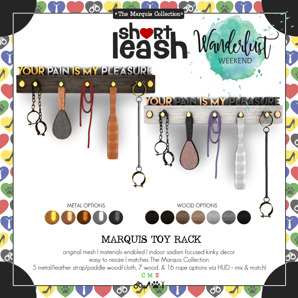 Short Leash – Marquis Toy Rack