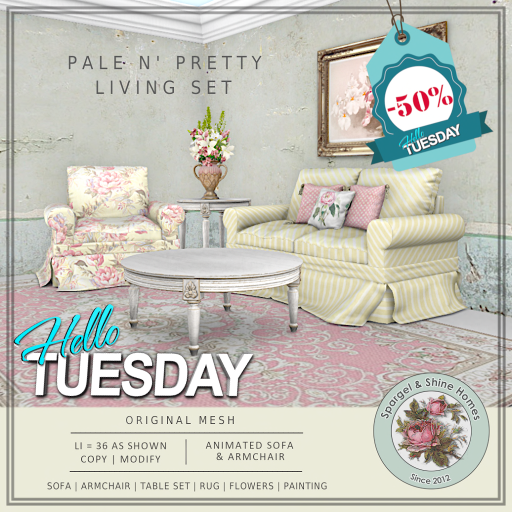 Spargel & Shine – Pale N’ Pretty Living Set & Linnea Greenhouse