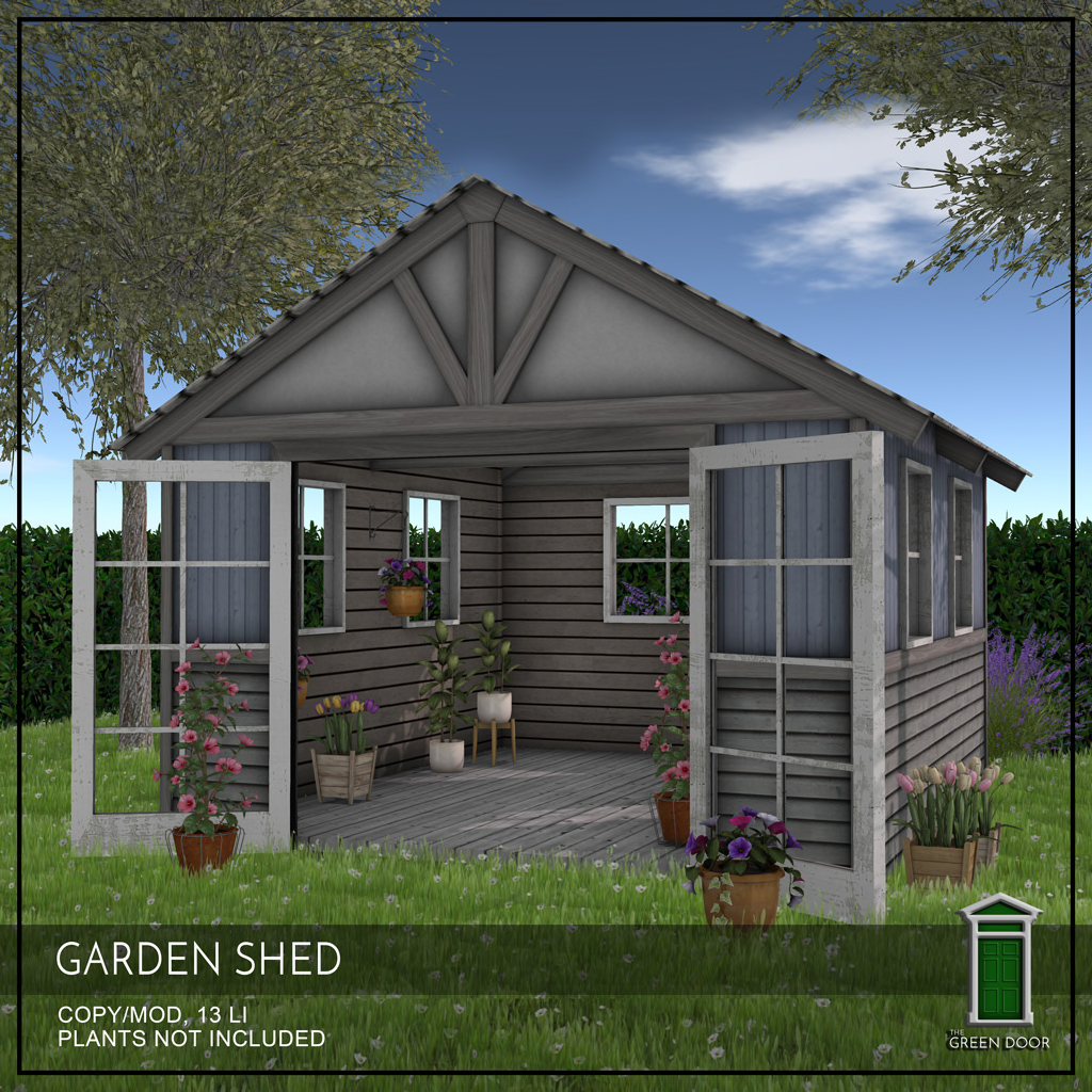 The Green Door – Garden Shed