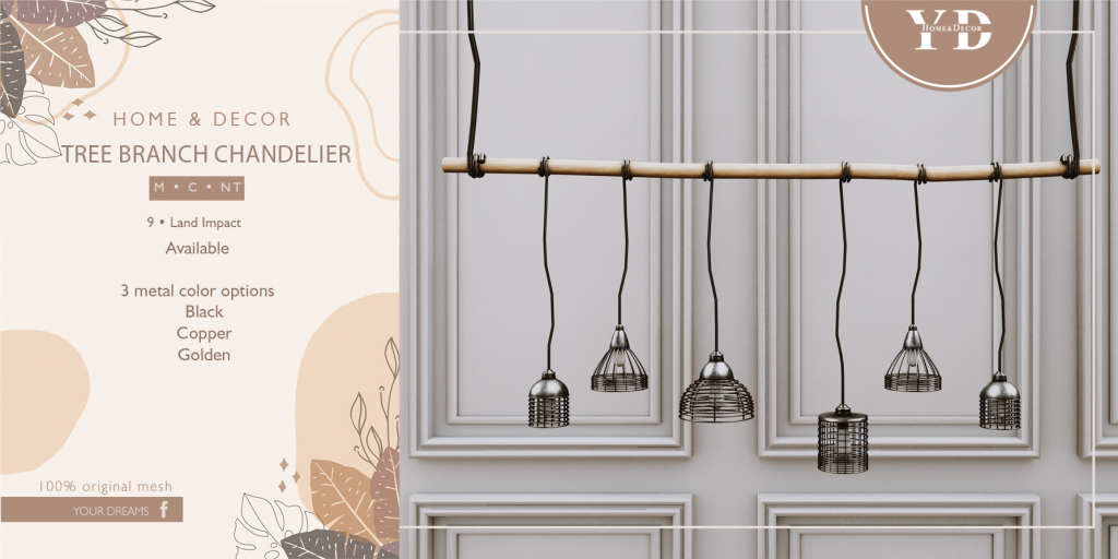 Your Dreams – Tree Branch Chandelier