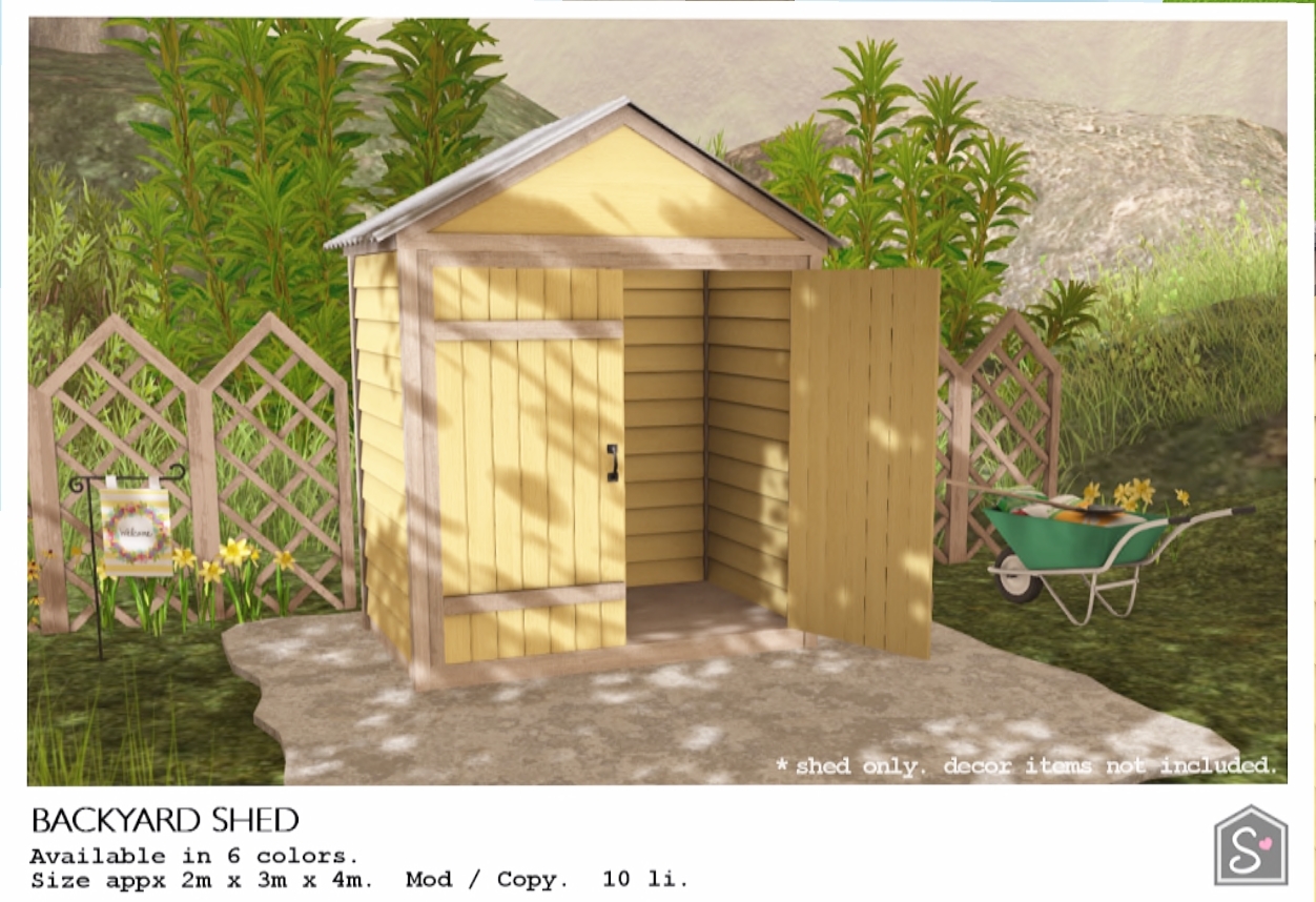 Sequel – Backyard Shed