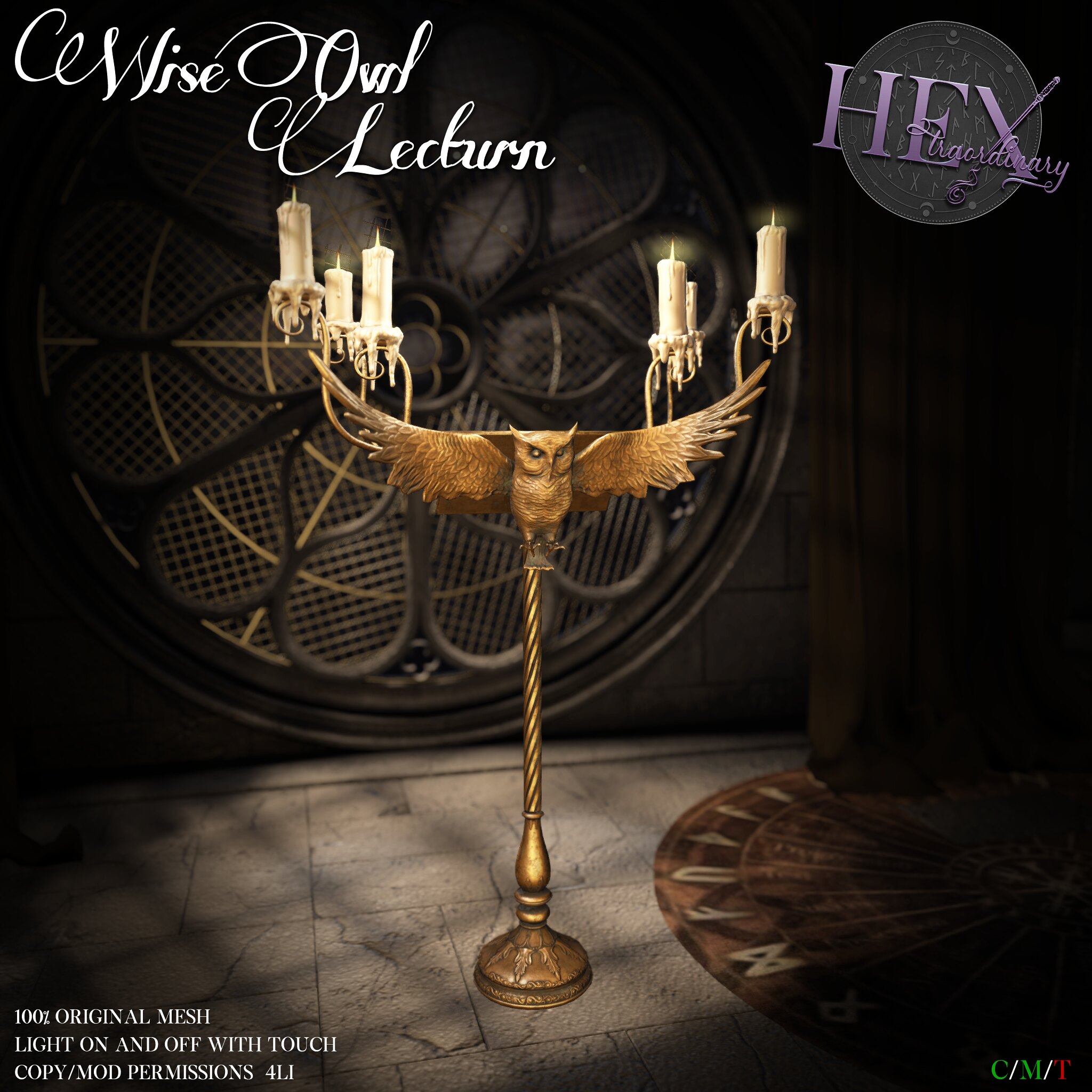 HEXtraordinary – Wise Owl Lecturn