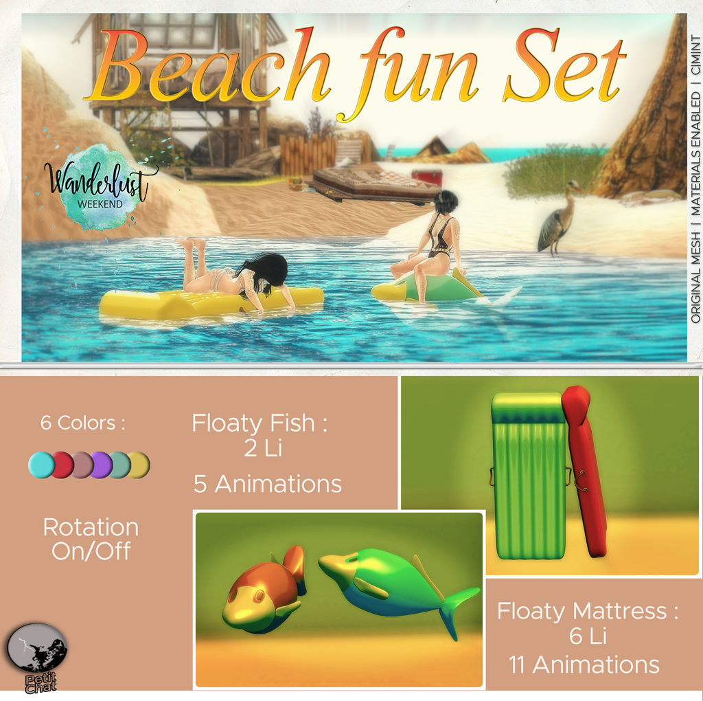 Petit Chat – Beach Fun Set