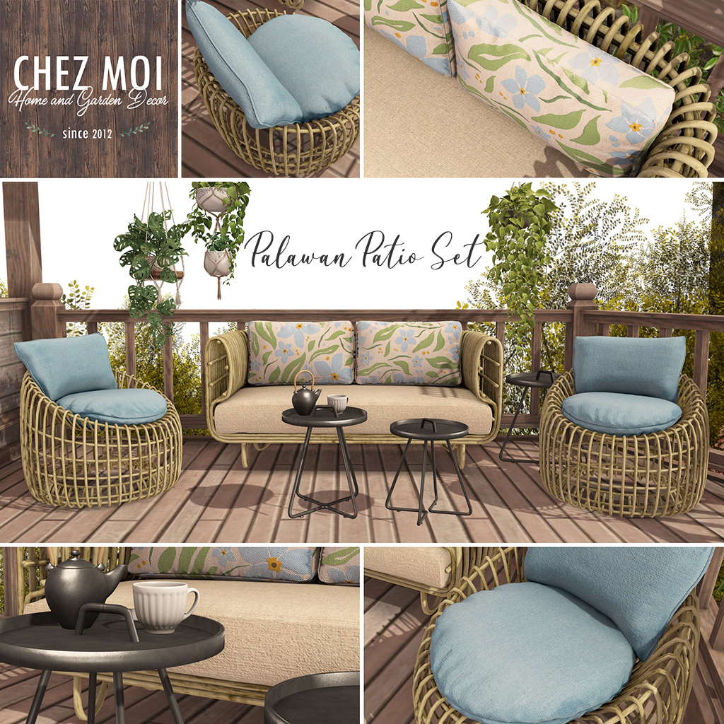 Chez Moi – Palawan Patio Set