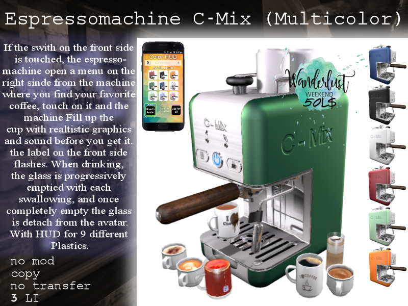 No. 59 – Espresso Machine C-Mix