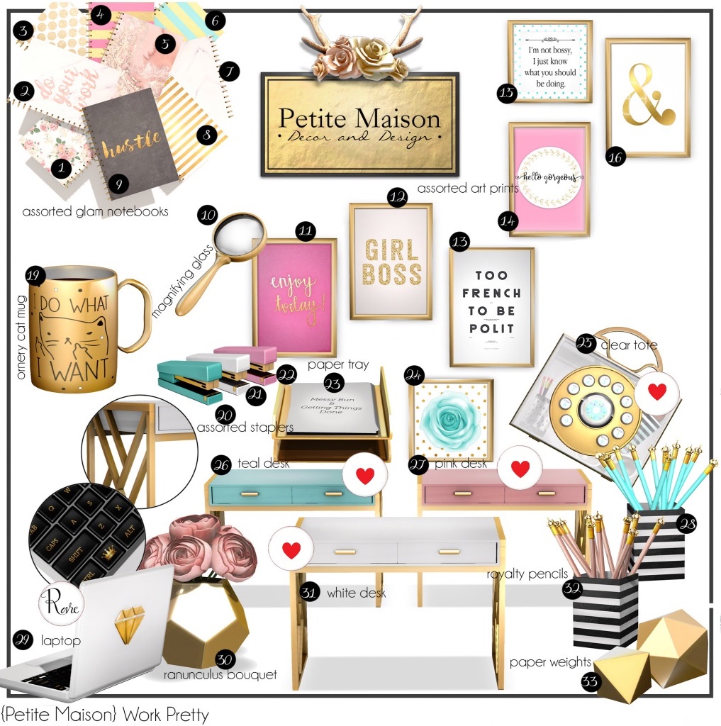 Petite Maison – Work Pretty Collection