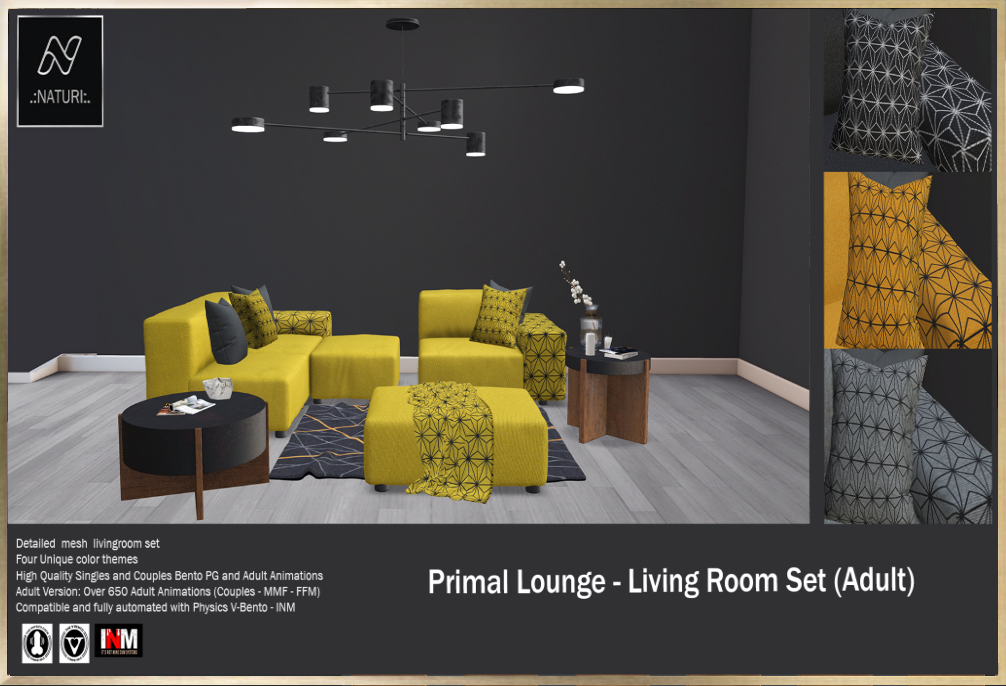 Naturi – Primal Lounge Living Room Set