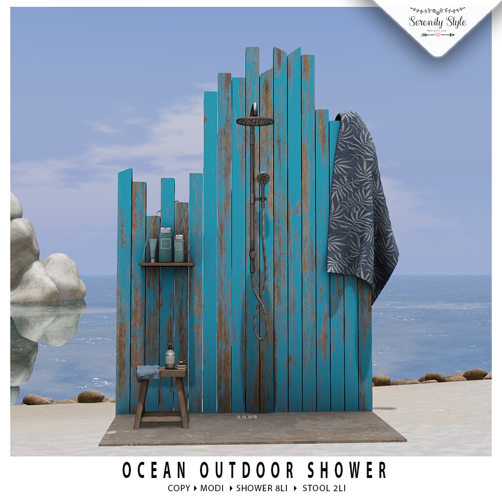Serenity Style – Ocean Outdoor Shower