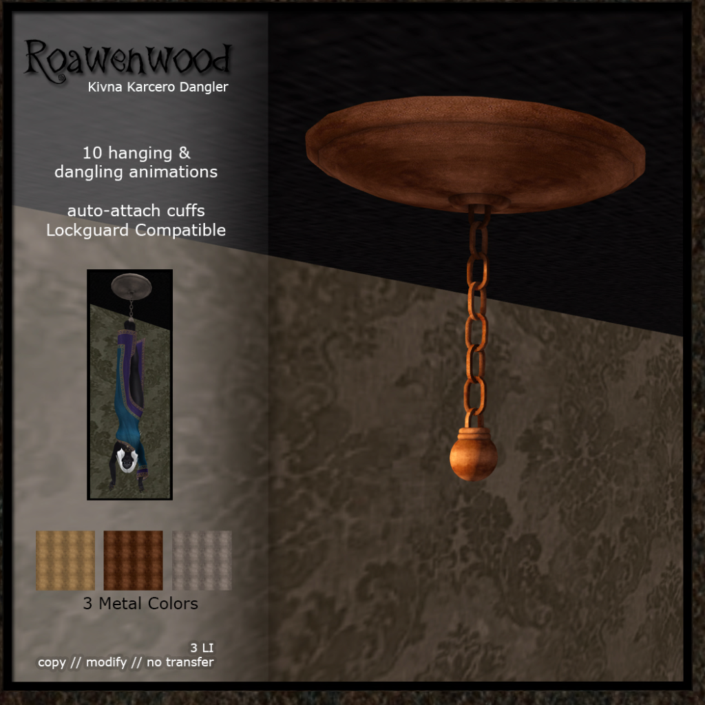 Roawenwood – Kivna Karcero Dangler