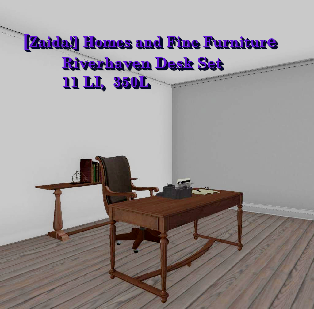 Zaida – Riverhaven Desk Set