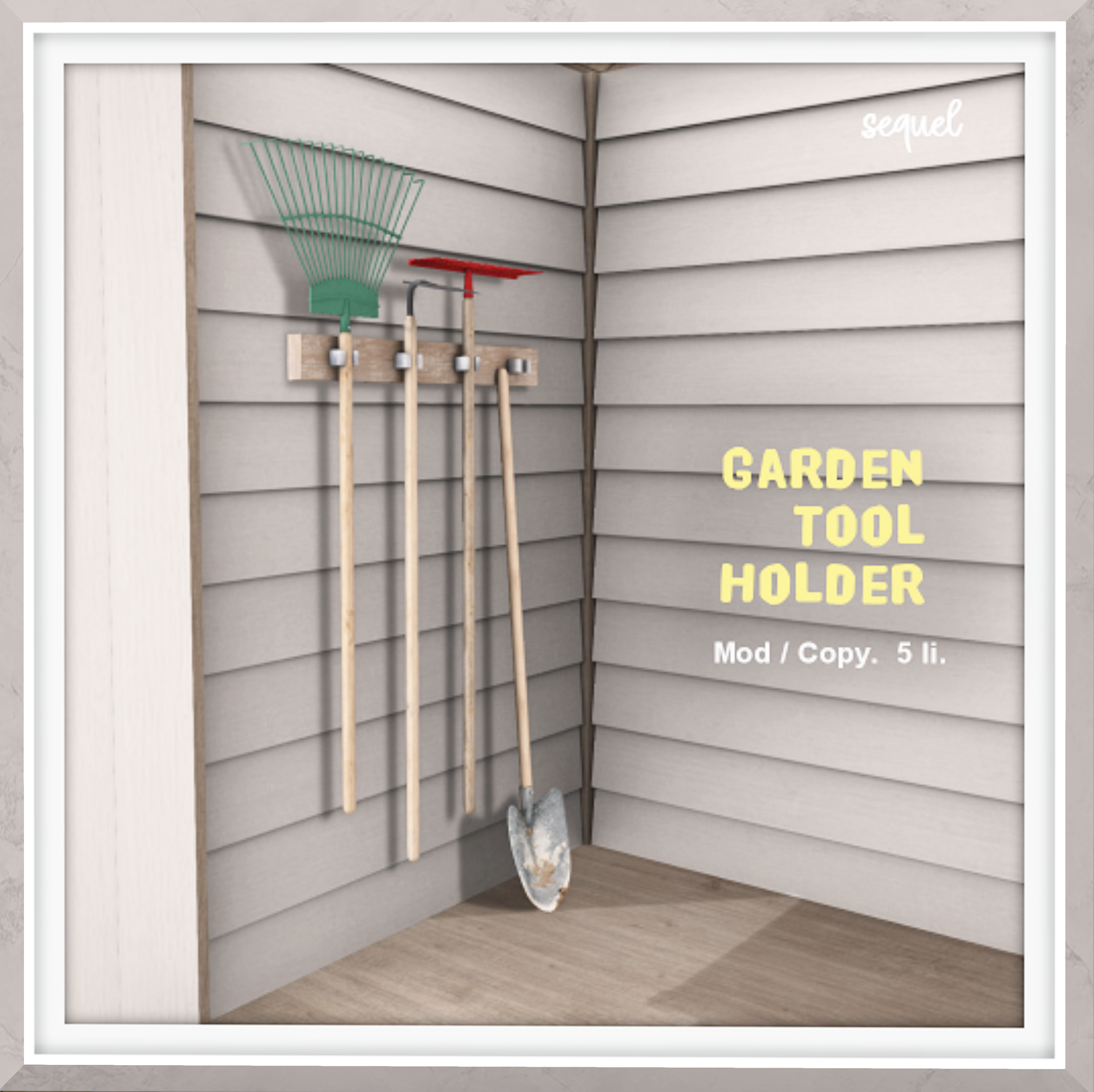 Sequel – Garden Tool Holder