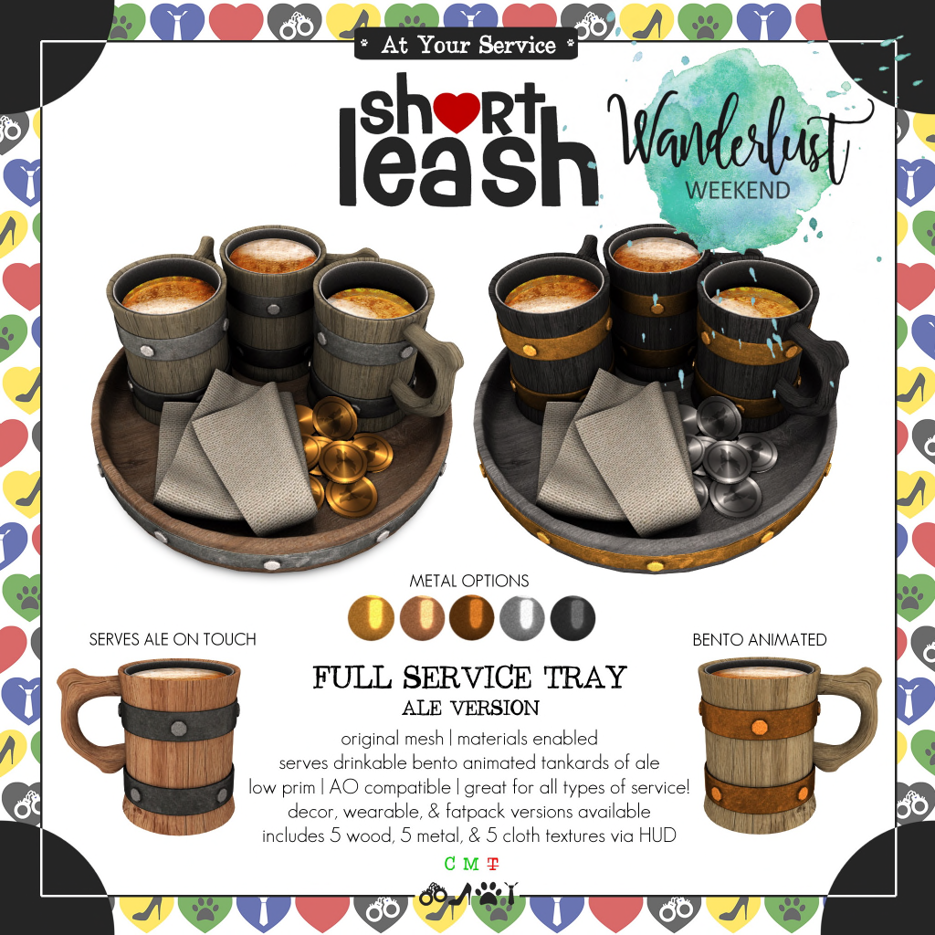 Short Leash – Full Service Tray