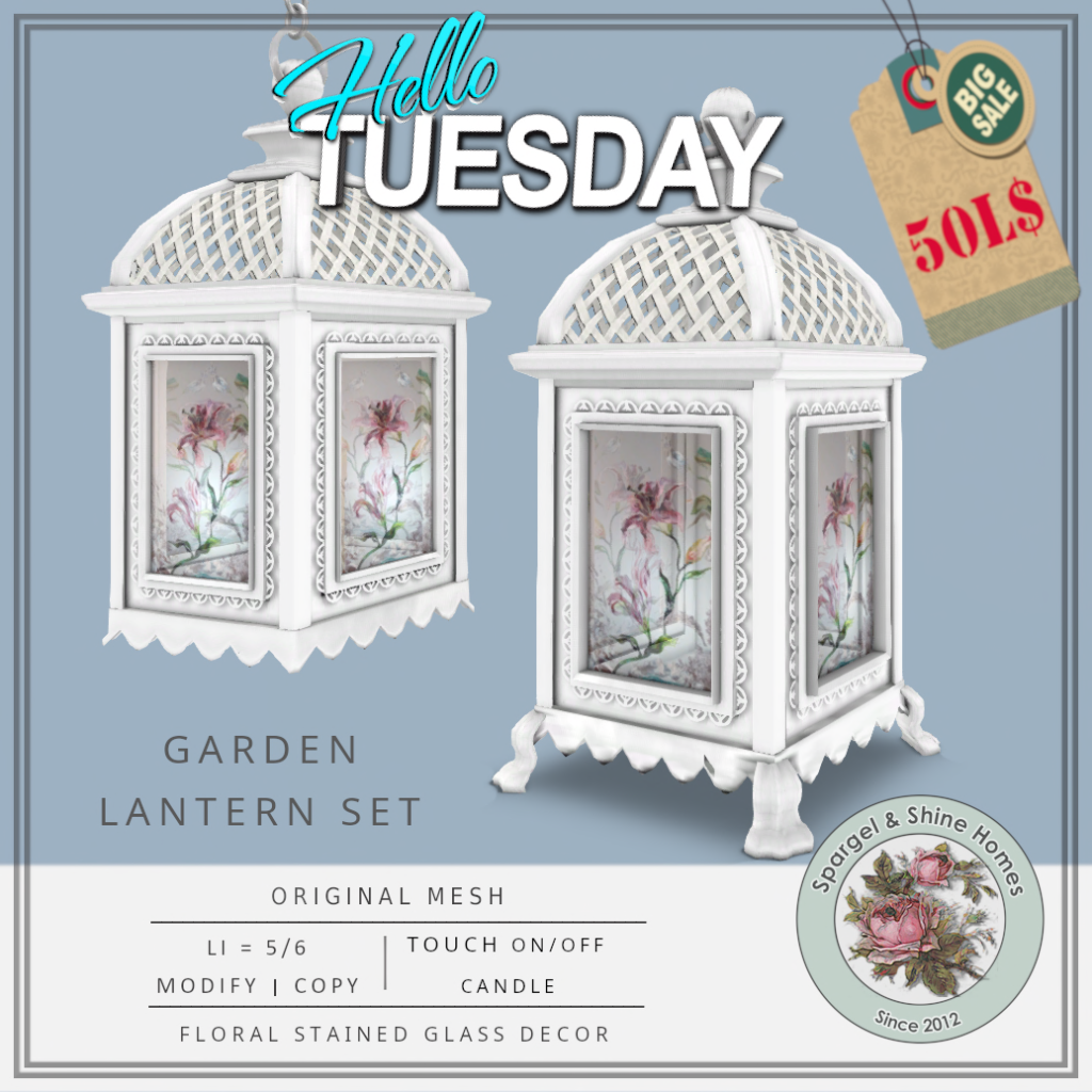 Spargel & Shine – Garden Lantern Set