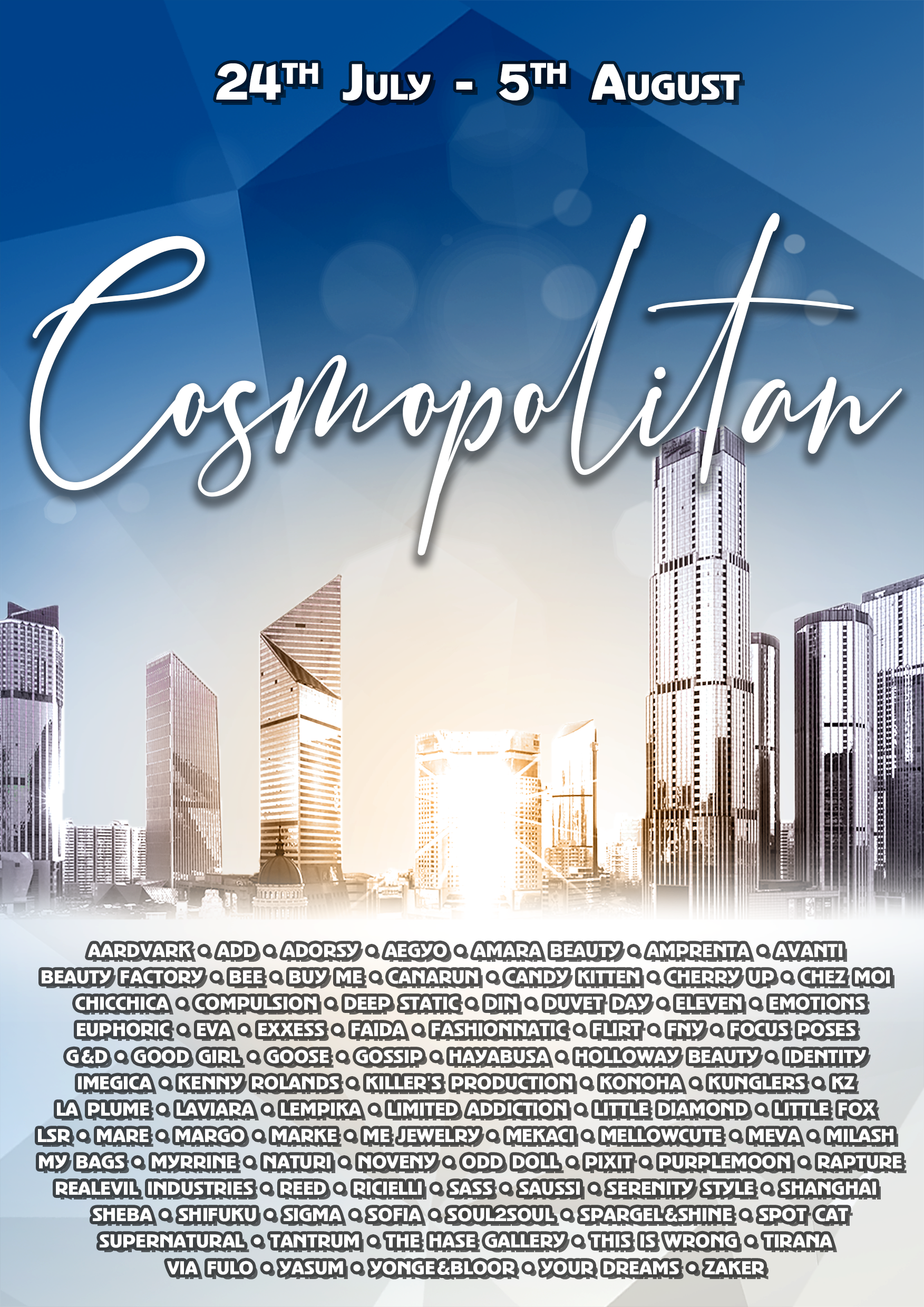 Press Release – Cosmopolitan Event