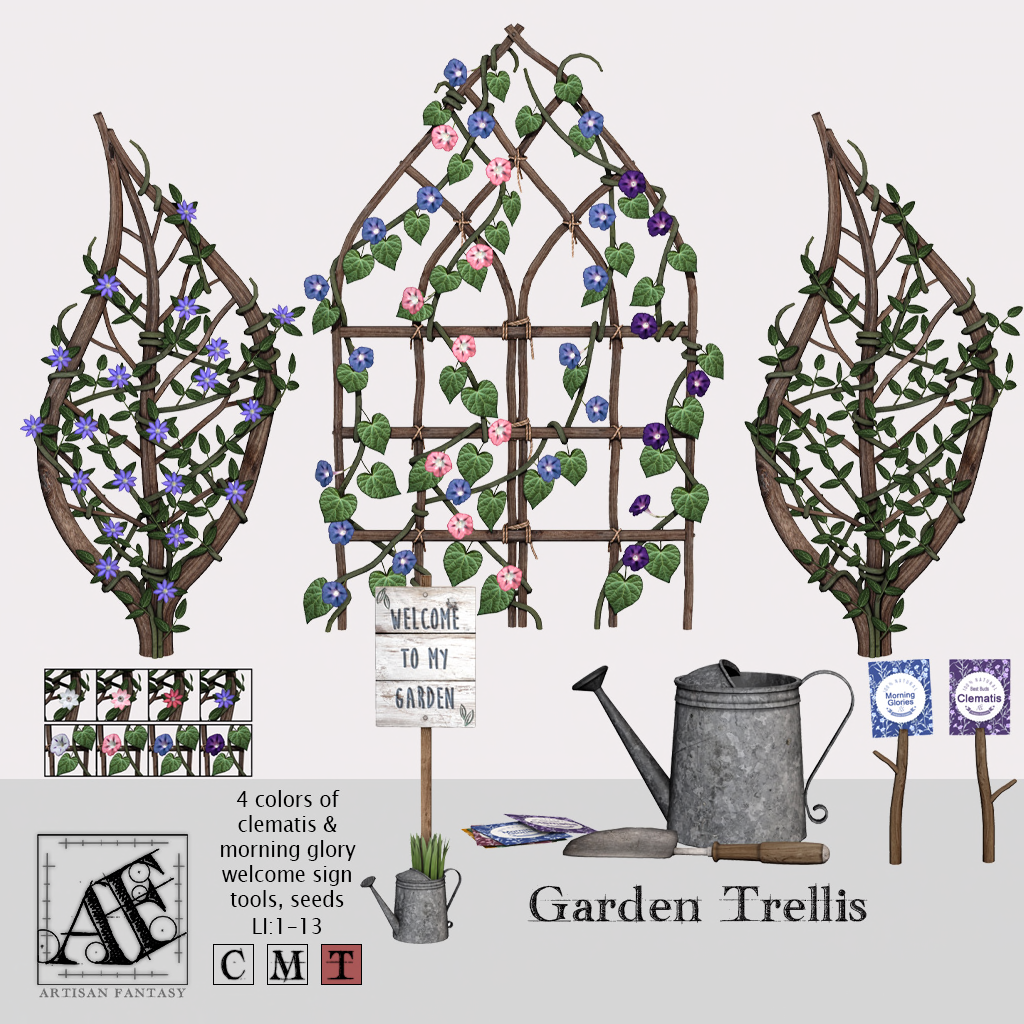 Artisan Fantasy – Garden Trellis