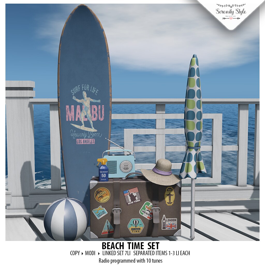 Serenity Style – Beach Time Set