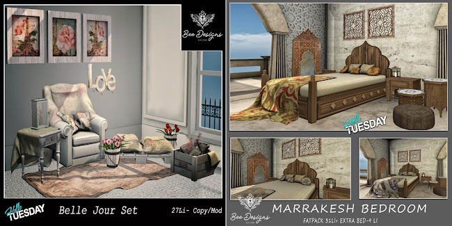 Bee Designs – Belle Jour Set & Marrakesh Bedroom