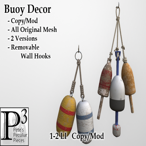 Pete’s Peculiar Pieces – Buoy Decor