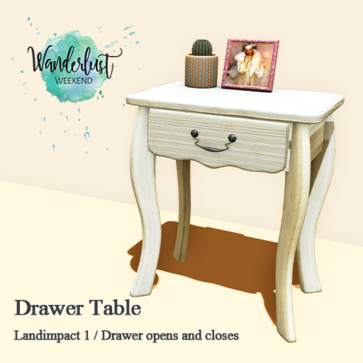 Korpokkur – Drawer Table