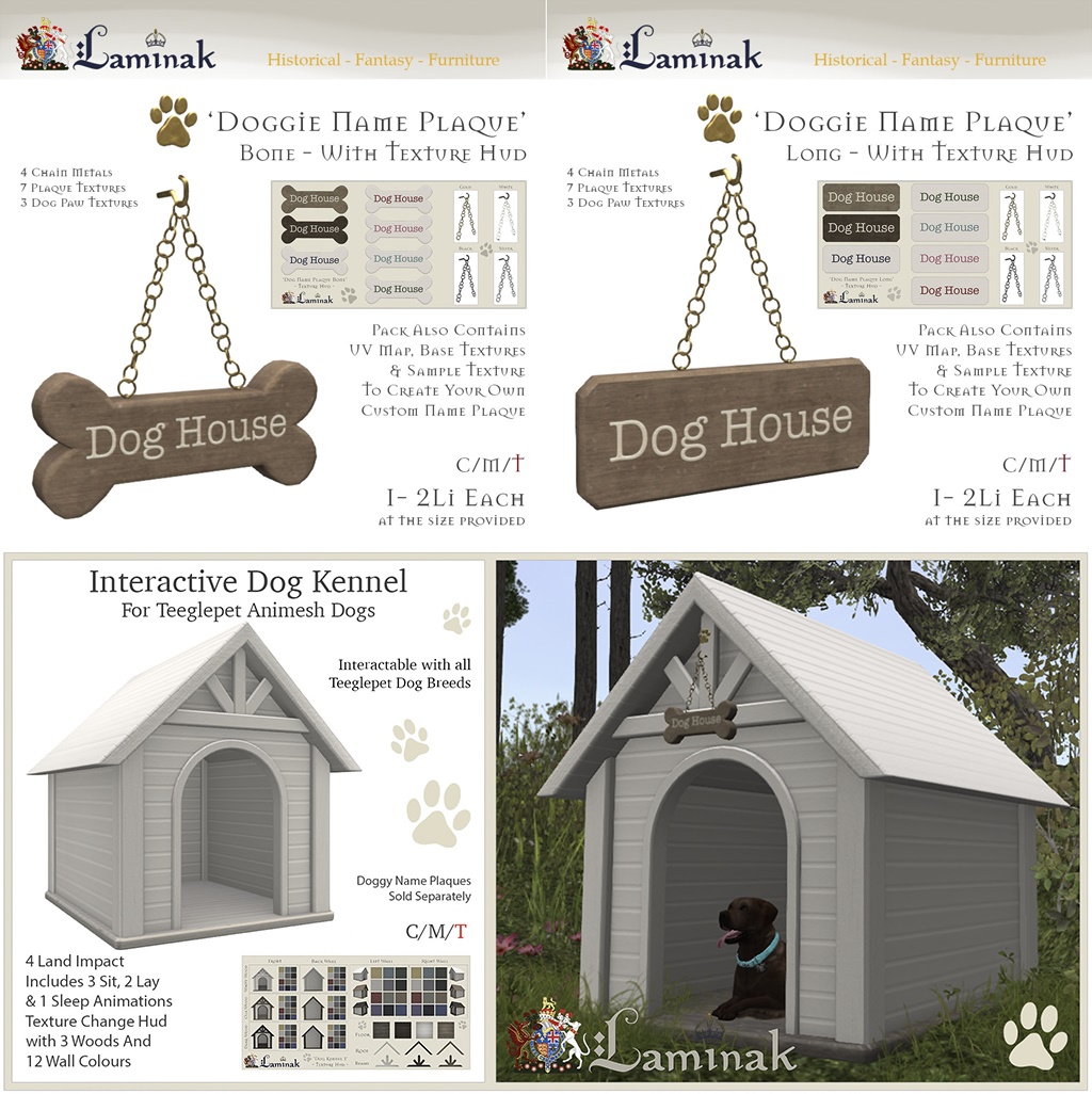 Laminak – Dog Kennel & Plaques