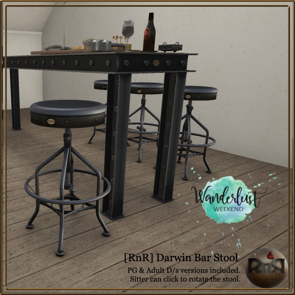 Rhyme Nor Reason – Darwin Bar Stool