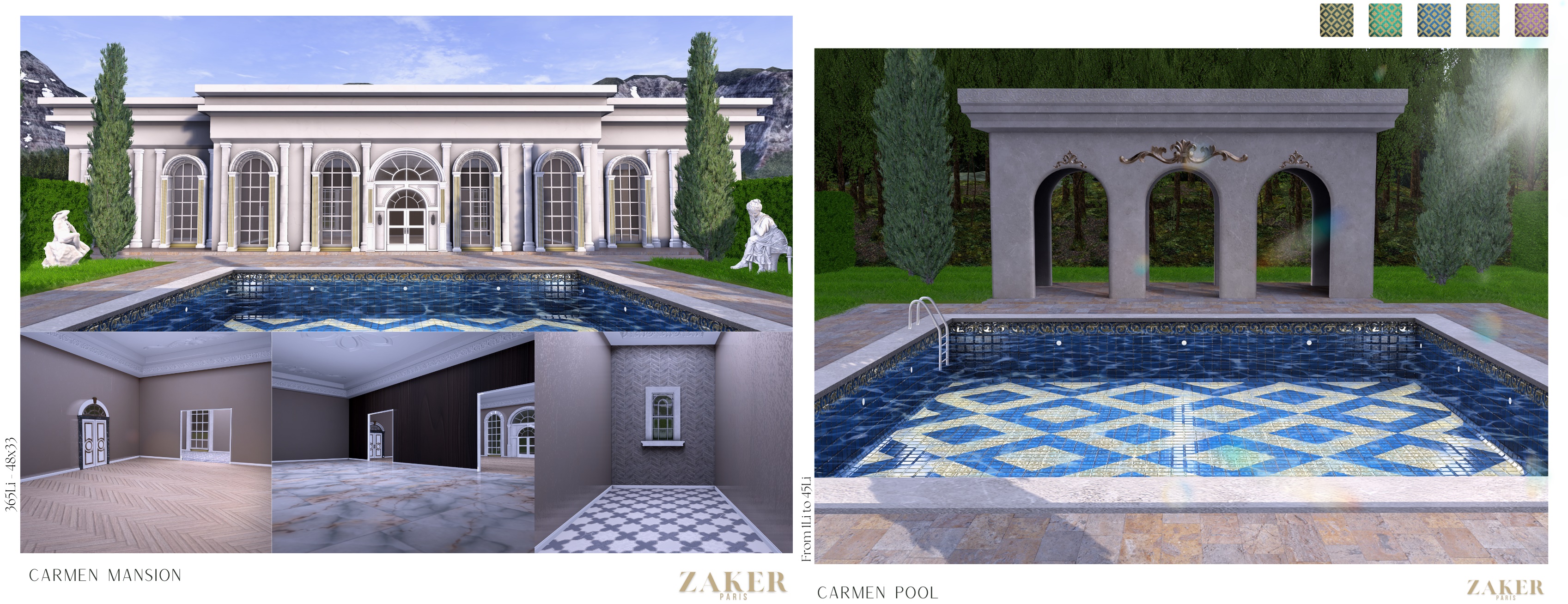 Zaker – Carmen Mansion & Pool
