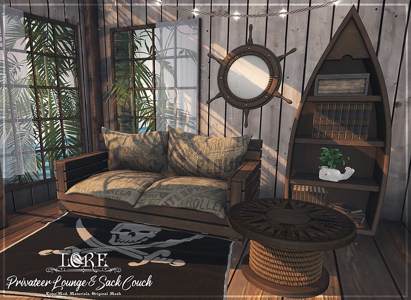 Lore – Privateer Lounge Decor