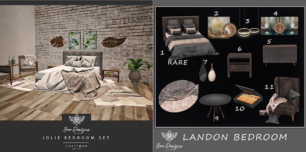 Bee Designs – Jolie & Landon Bedroom Sets
