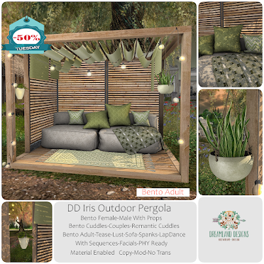 Dreamland Designs – Iris Outdoor Pergola