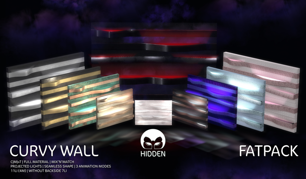 Hidden – Curvy Wall