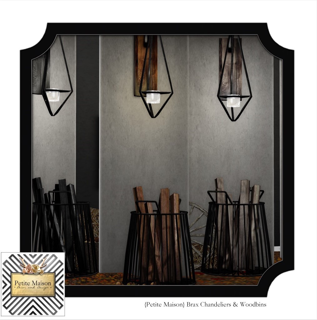 Petite Maison – Brax Chandeliers & Woodbins