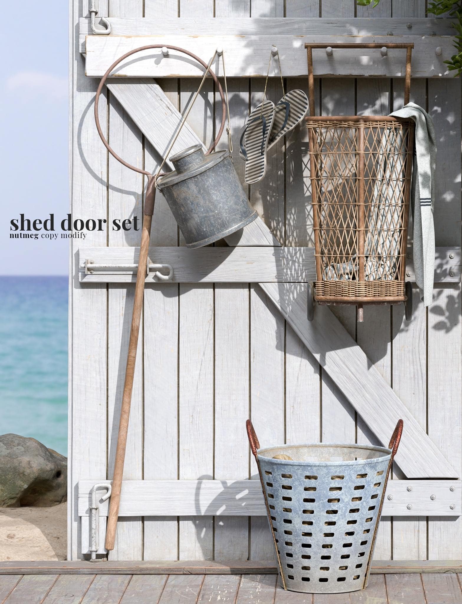 Nutmeg – Shed Door Set