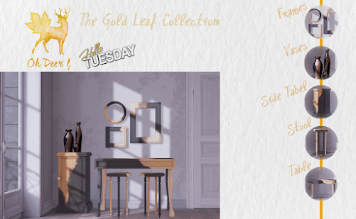 Oh Deer – The Gold Leaf Collection