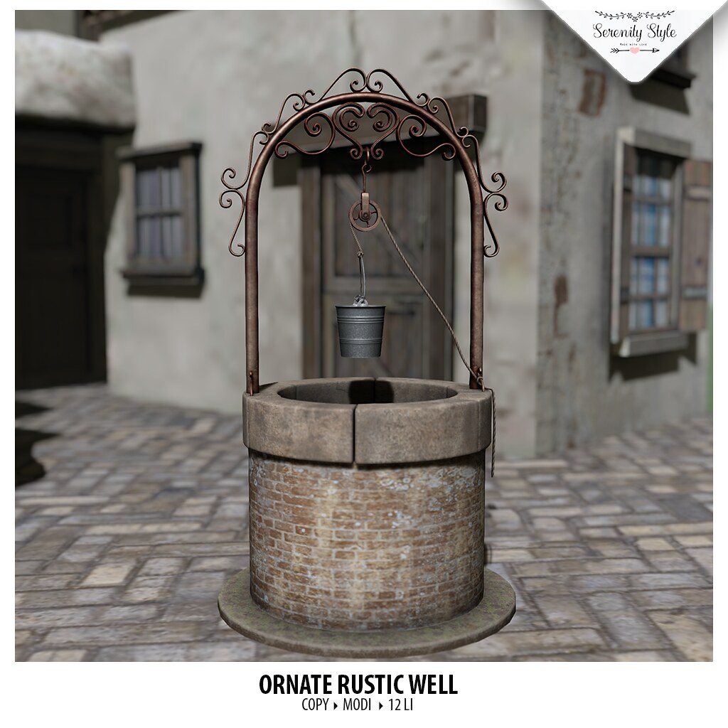 Serenity Style – Ornate Rustic Well