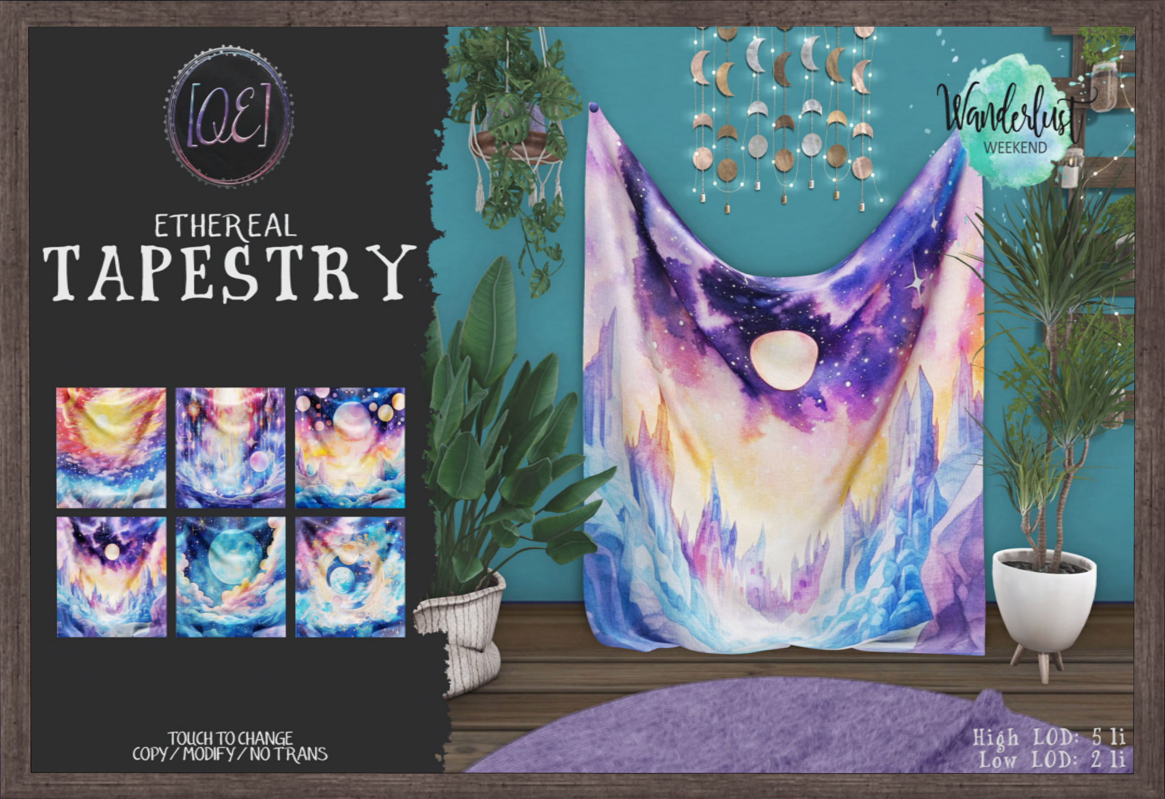 QE Home – Ethereal Tapestry